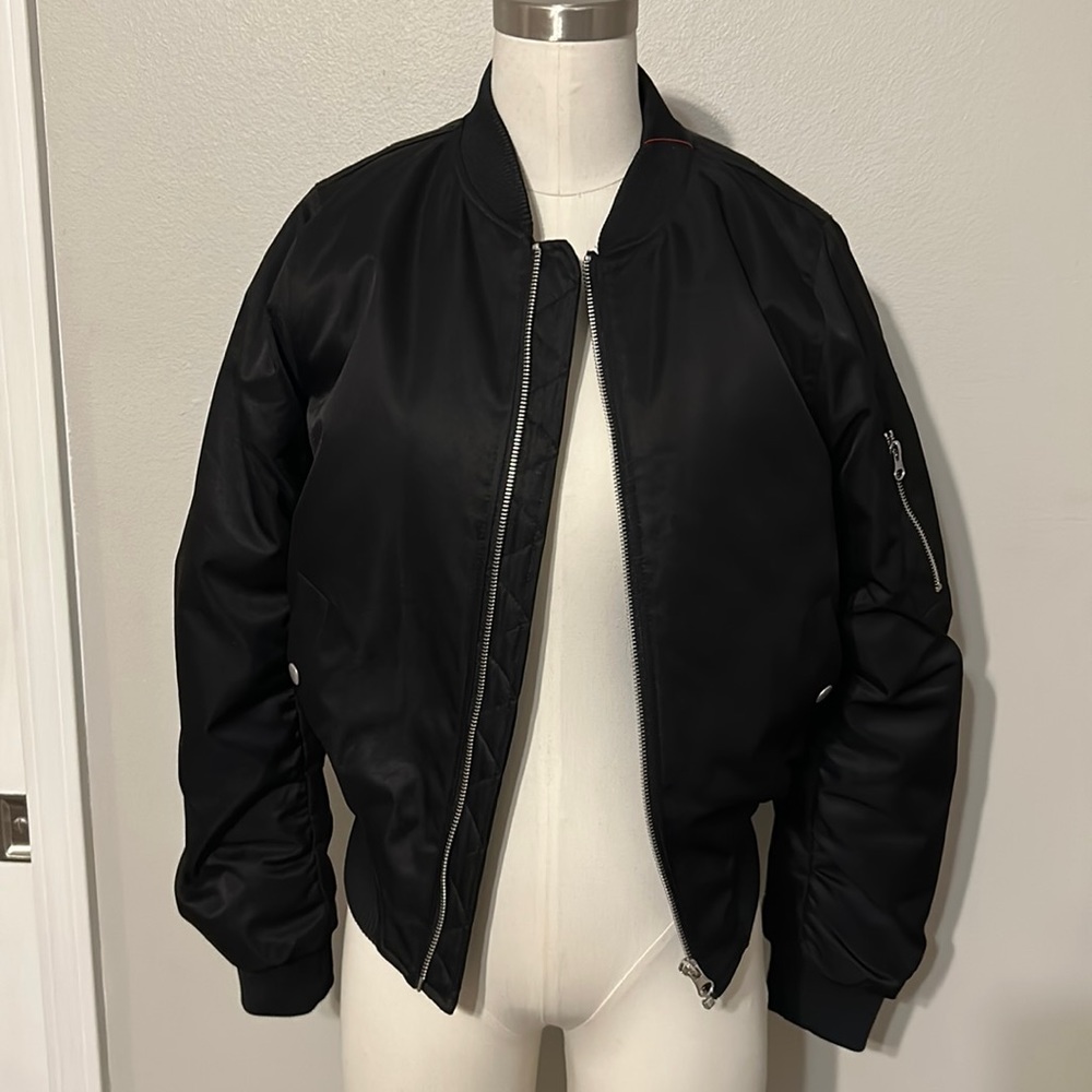 BB Dakota Black Bomber Jacket